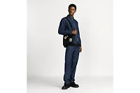Small Saddle Messenger Bag with Flap