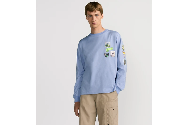 Dior Mountain Long-Sleeved T-Shirt, Relaxed Fit