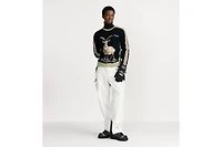 DIOR AND DESCENTE Ski Pants with Suspenders
