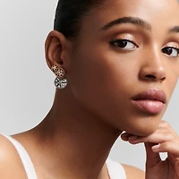 Rose des Vents and Étoile des Vents Single Earring