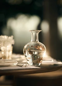 Hand-Painted Carafe