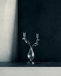 Two-Arm Candle Holder