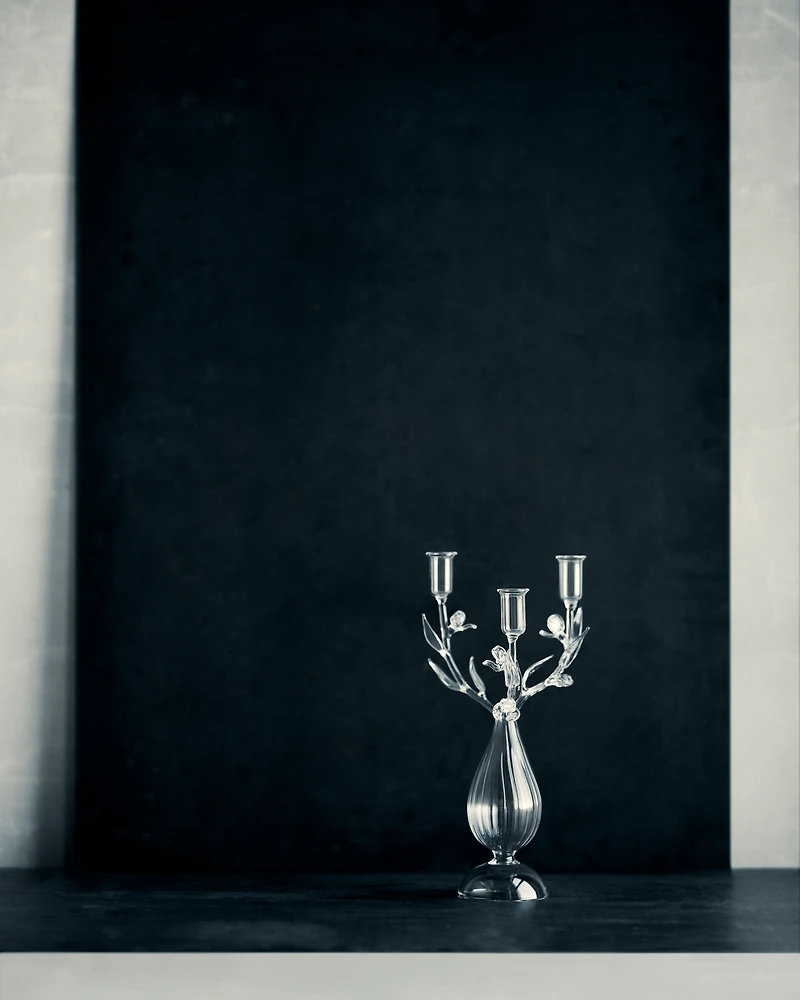 Three-Arm Candle Holder