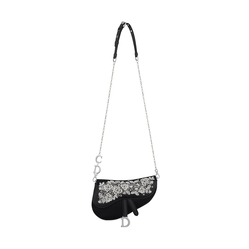 Small Saddle Bag with Chain