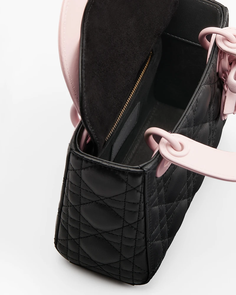 Mini Lady Dior Bag with Strap