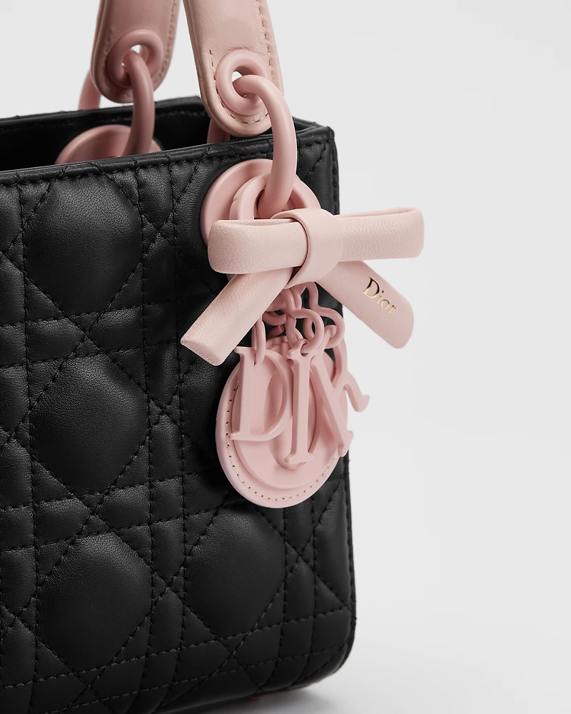 Mini Lady Dior Bag with Strap