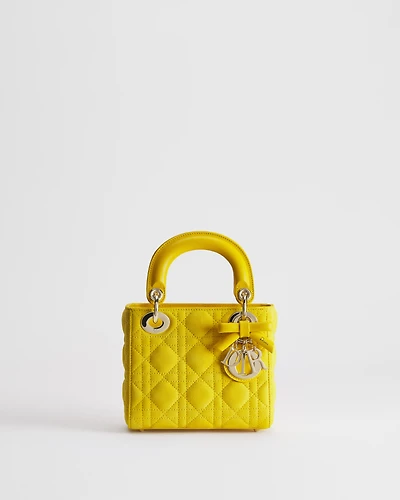 Mini Lady Dior Bag with Strap