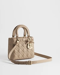 Small Lady Dior Bag with Strap
