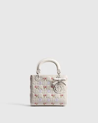 Dioramour Mini Lady Dior Bag with Chain