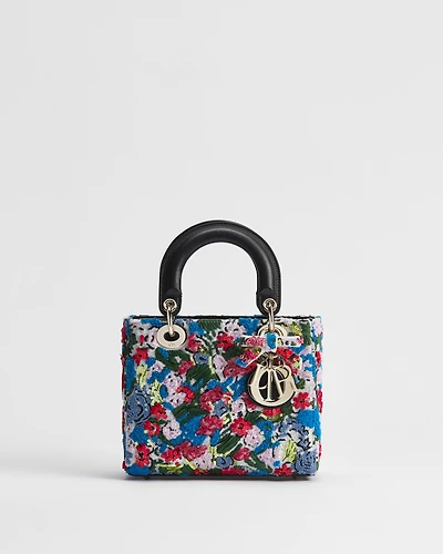 Dioriviera Small Lady Dior Bag with Strap