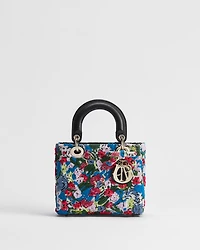 Dioriviera Small Lady Dior Bag with Strap