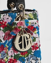 Dioriviera Small Lady Dior Bag with Strap