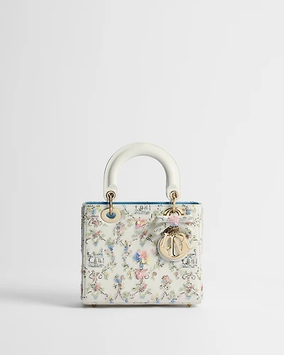 Dioriviera Small Lady Dior Bag with Strap