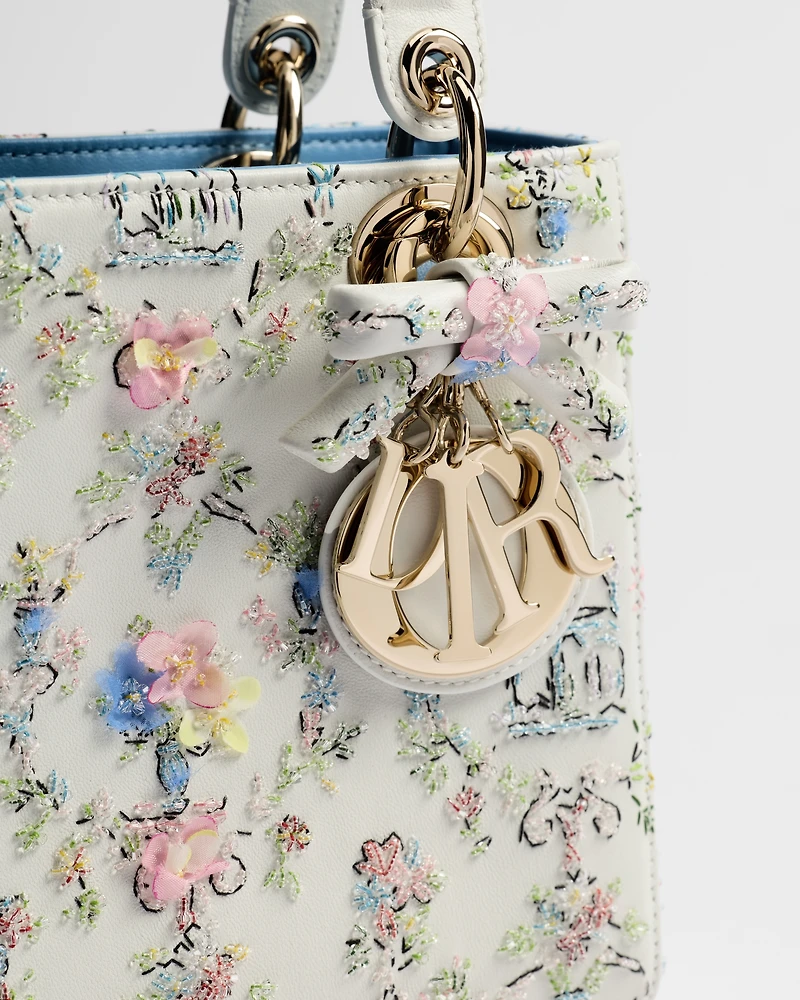 Dioriviera Small Lady Dior Bag with Strap