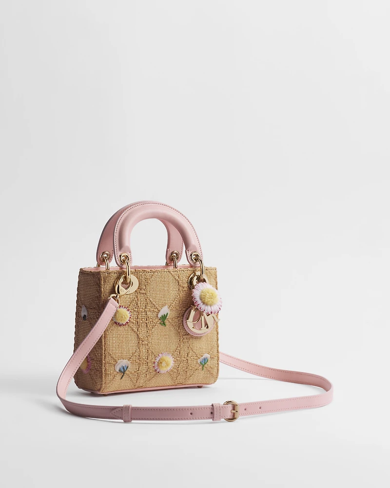 Mini Lady Dior Bag with Strap