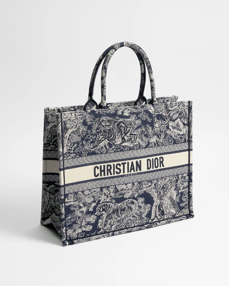 Large Dior Book Tote