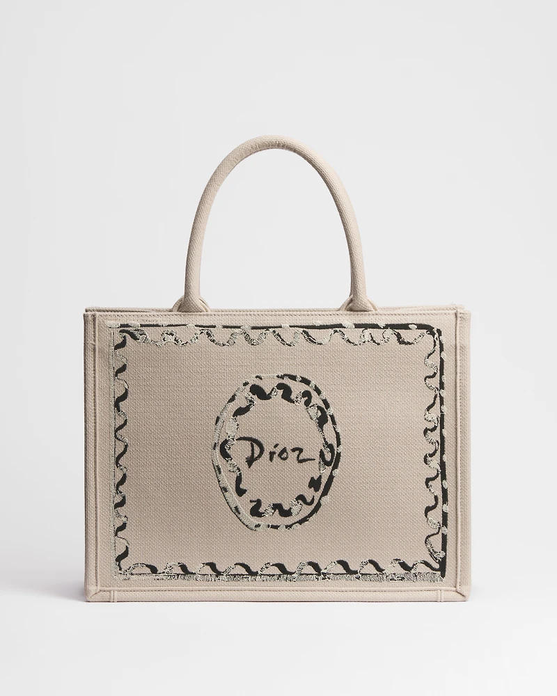 Dioriviera Medium Dior Book Tote with Strap