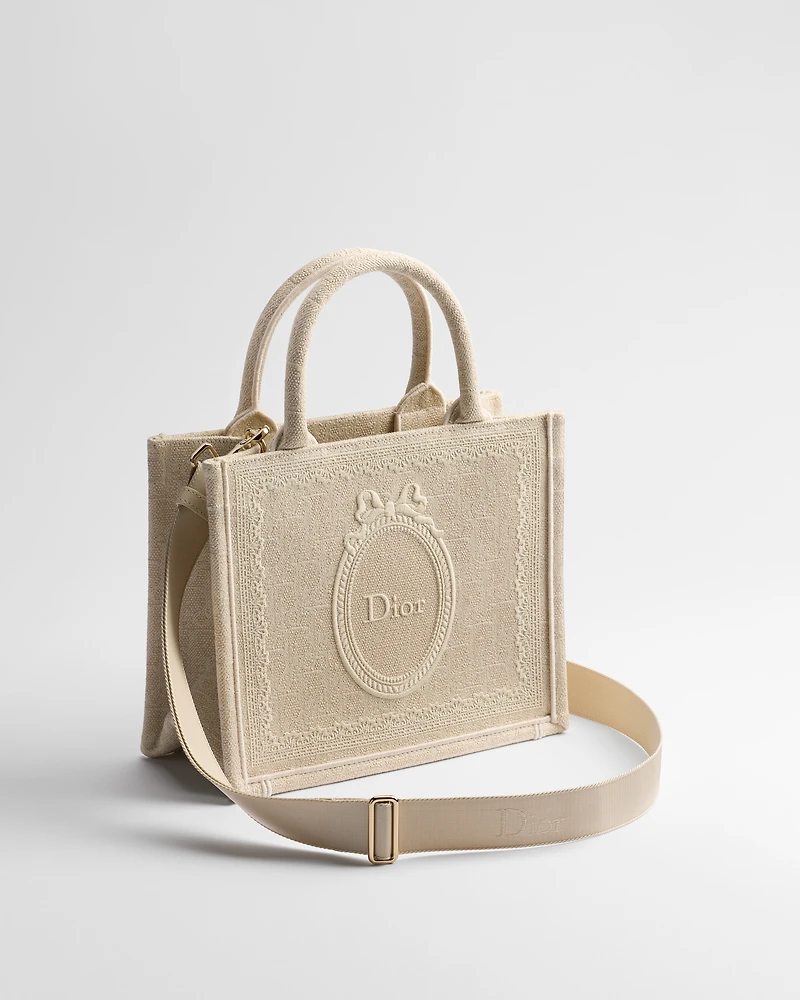Small Dior Book Tote with Strap
