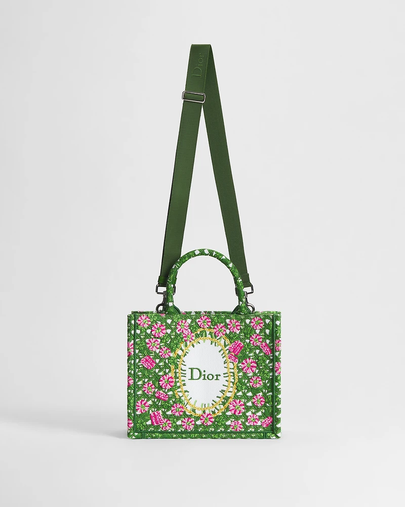 Dioriviera Small Dior Book Tote with Strap