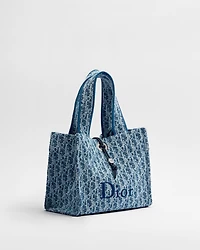 Dioriviera Small Spongy Book Tote