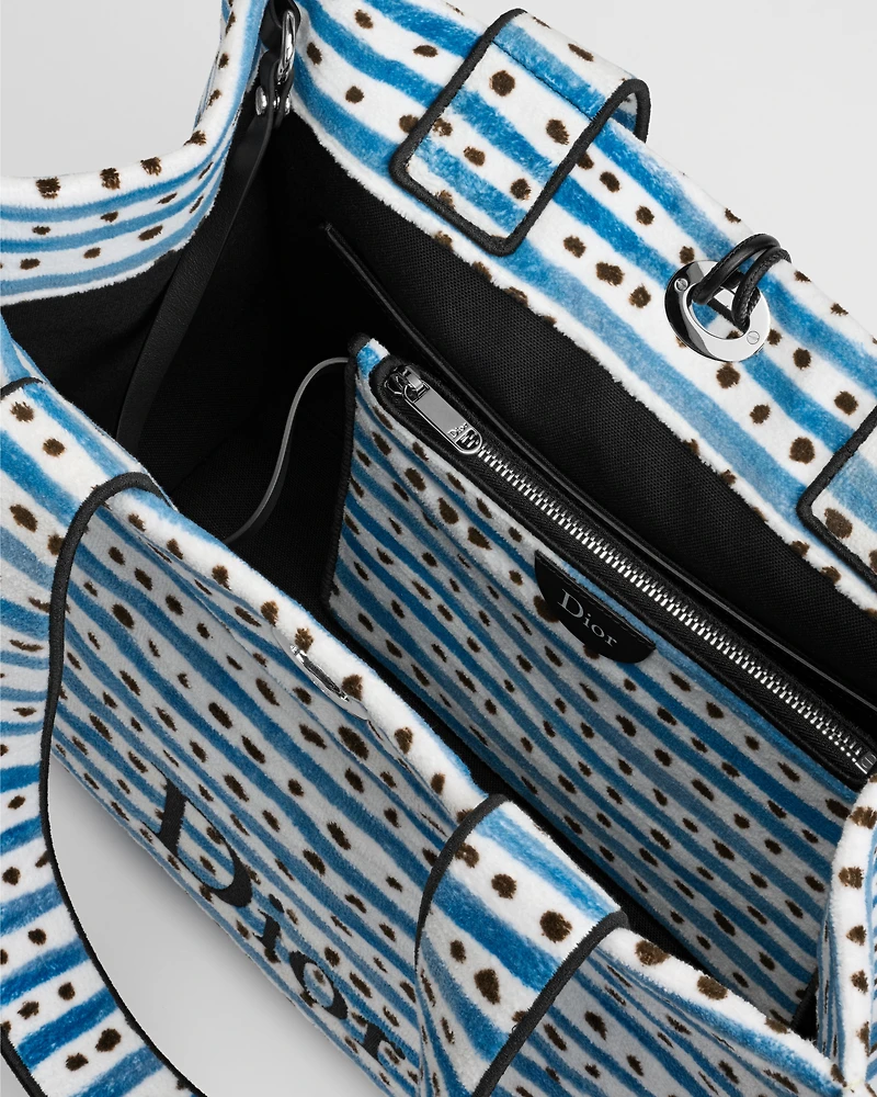 Dioriviera Medium Spongy Book Tote