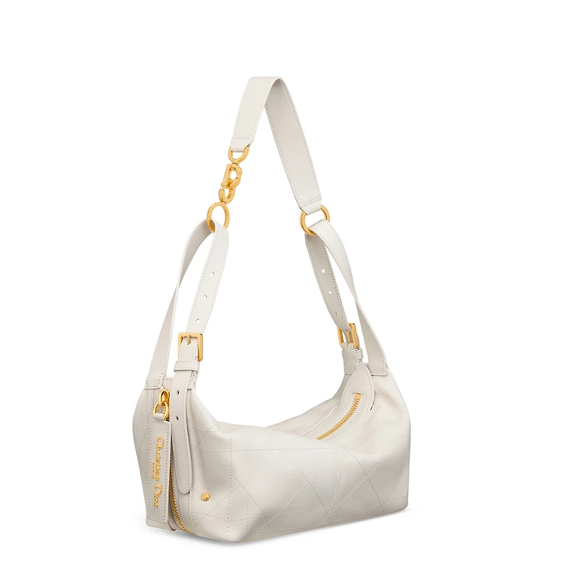 Small D-Journey Bag in Vintage Smooth Calfskin