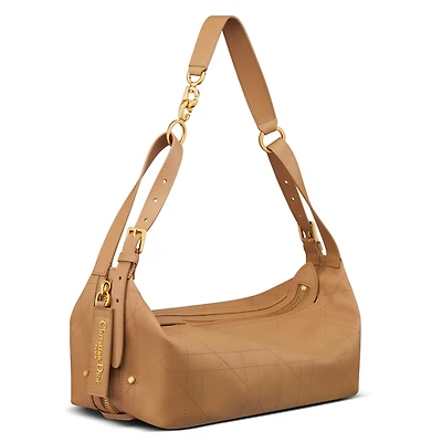 Medium D-Journey Bag in Vintage Smooth Calfskin
