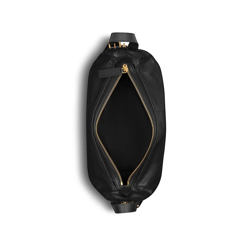 Medium D-Journey Bag in Shiny Goatskin