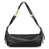 Medium D-Journey Bag in Crinkled Calfskin