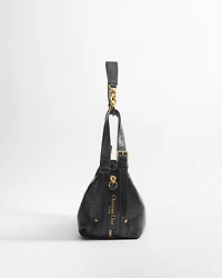 Medium D-Journey Bag in Crinkled Calfskin