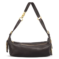 Medium D-Journey Bag in Shiny Grained Calfskin