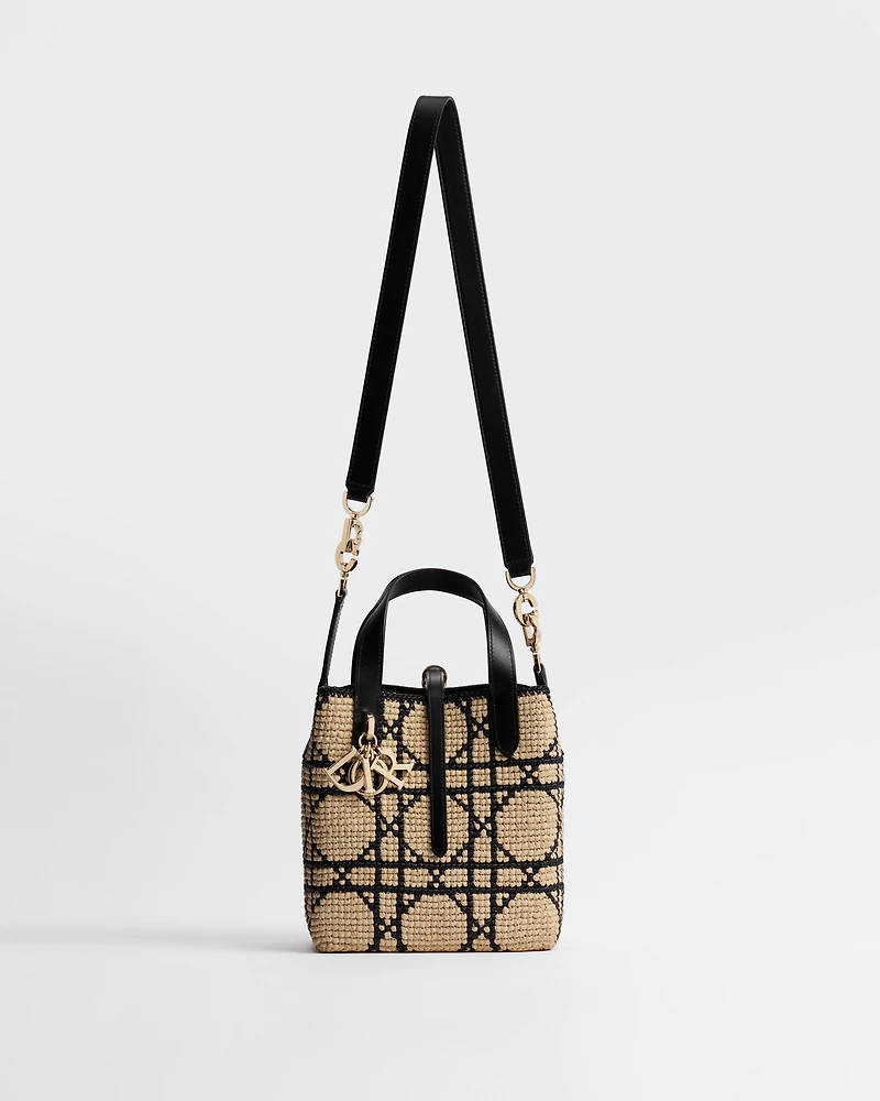 Small Dior Toujours Vertical Tote Bag