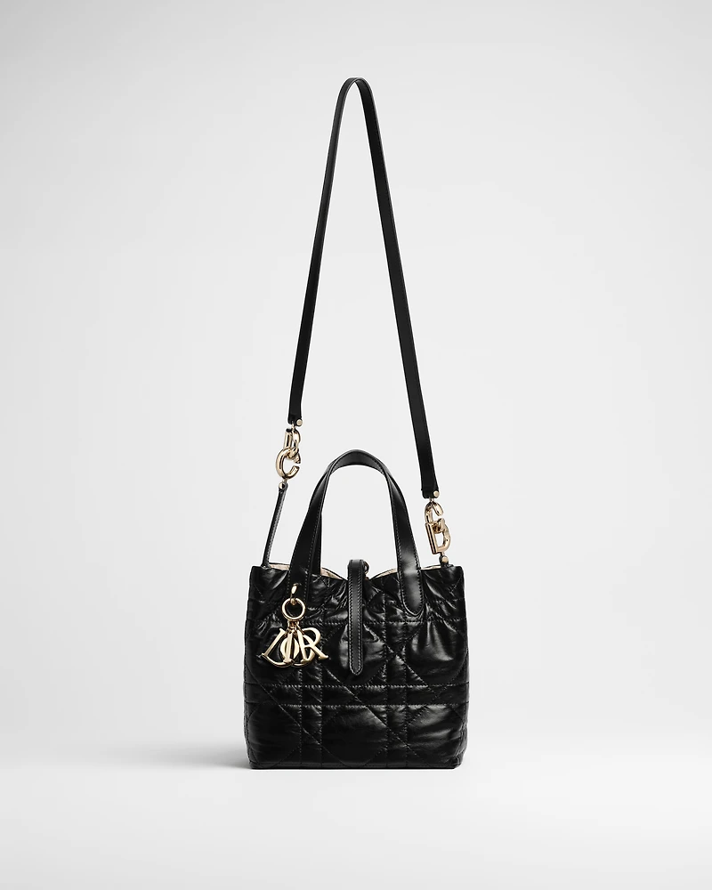 Small Dior Toujours Reversible Vertical Tote Bag