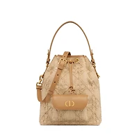 Small Dior Caro Bucket Bag