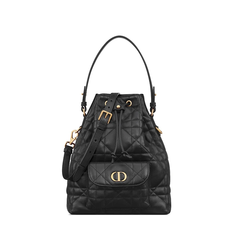 Small Dior Caro Bucket Bag
