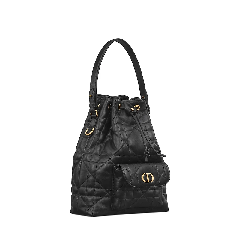 Small Dior Caro Bucket Bag