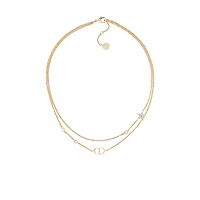 Petit CD Double Necklace