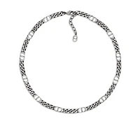 CD Icon Thin Chain Link Necklace