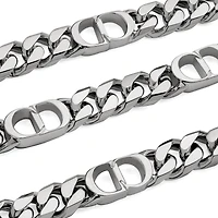CD Icon Thin Chain Link Necklace