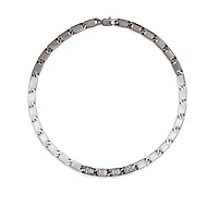 Dior Contrast Chain Link Necklace