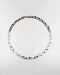 Dior Contrast Chain Link Necklace