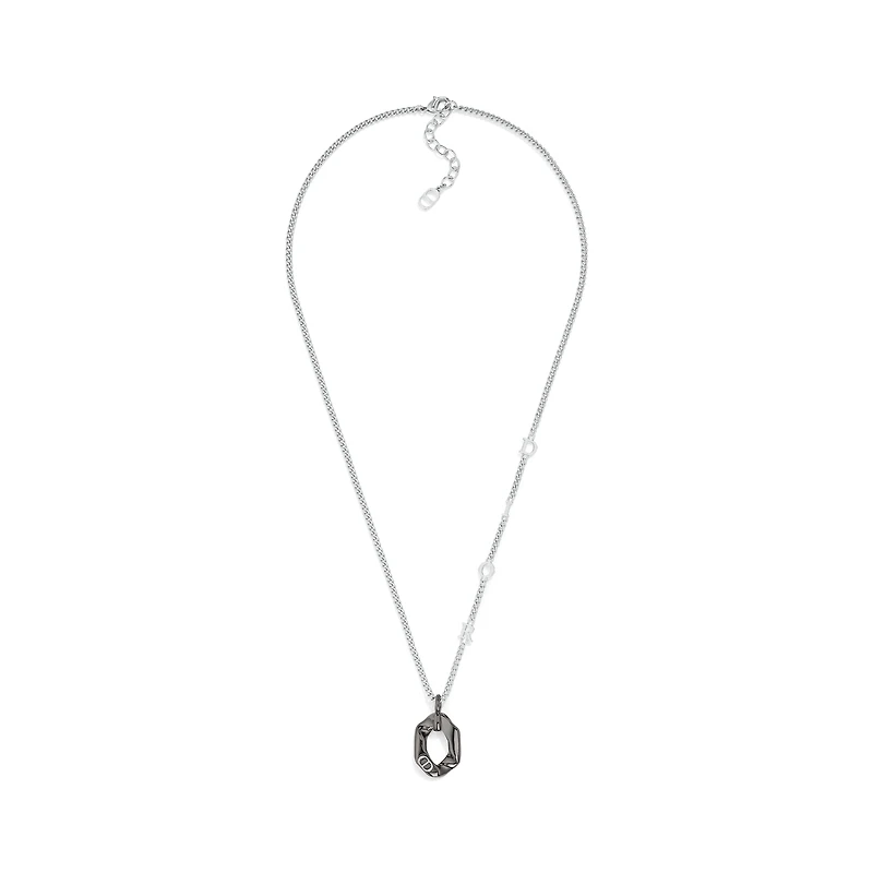 Dior Contrast Pendant Necklace