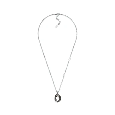 Dior Contrast Pendant Necklace