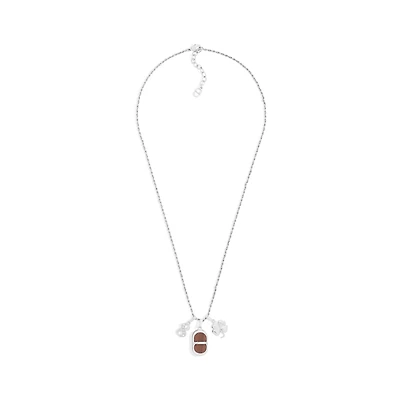 Knock on Wood Pendant Necklace