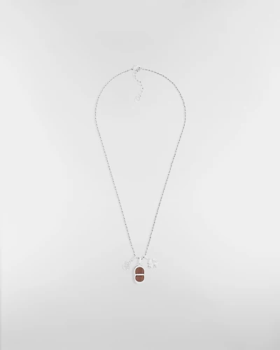 Knock on Wood Pendant Necklace