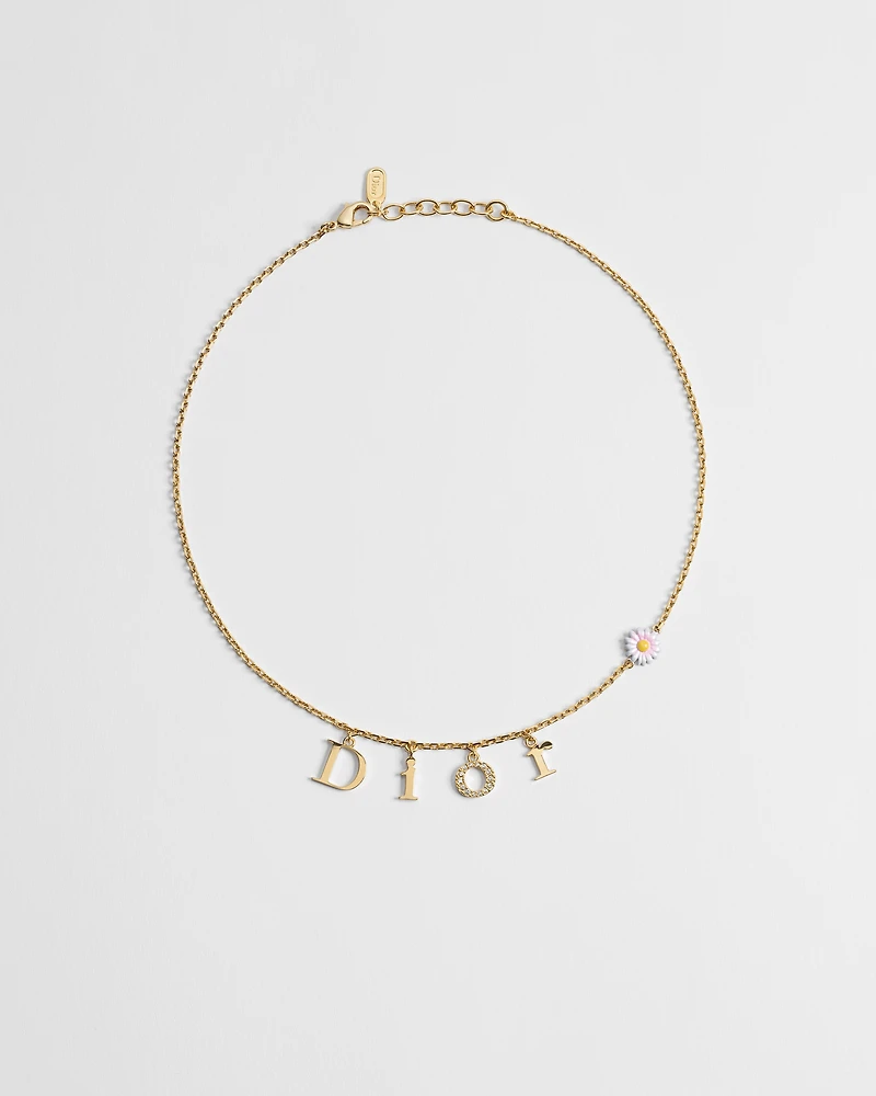 Dior Mini Daisy Necklace