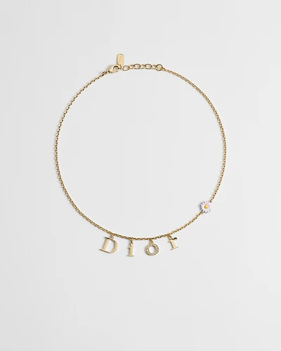 Dior Mini Daisy Necklace