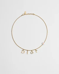 Dior Mini Daisy Necklace