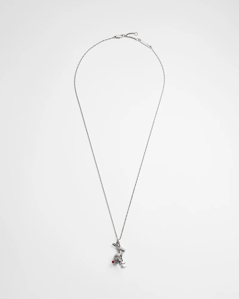 Couture Charms Rabbit Pendant Necklace
