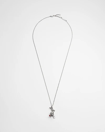 Couture Charms Rabbit Pendant Necklace